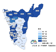 2°C情境(AR5世紀中)