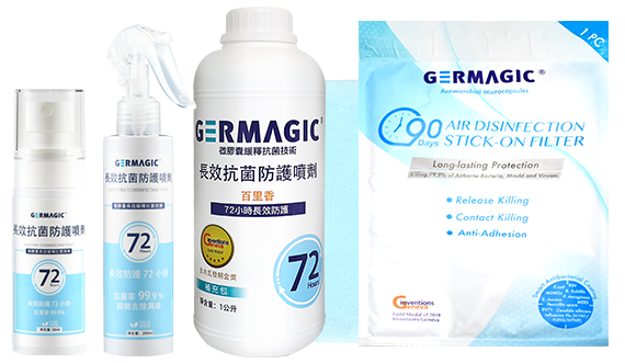 GERMAGIC Anti-bacterial and <br>Anti-epidemic Protection